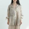 Johnature Women Vintage Shirts Tops Turn-down Collar Long Sleeve High Quality Blouses Spring Loose Shirts
