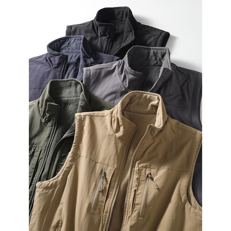 Tactical Vest Double-Sided Men's Clothing Fishing Vest Outdoor