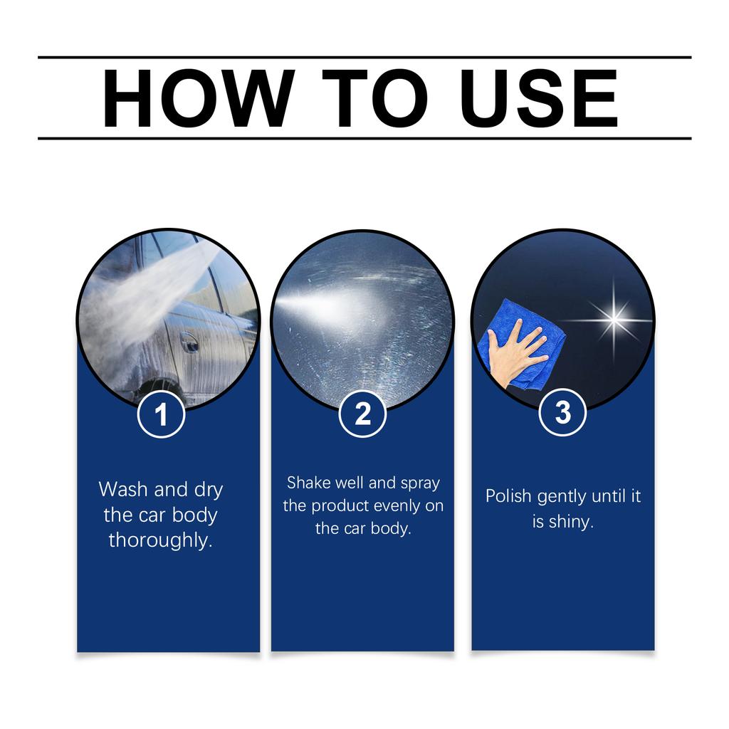 Car Coating Agent Automotive Polish Car Care Protecti Polish Wax Film Paint Care Protector Kit Accessories Paint Brightening