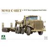 TAKOM 1/72 Scale M911 C-HET Tank Transporter/M747 Heavy Equipment Semi-Trailer Plastic Model Kit TKO5024 (Military Vehicle)