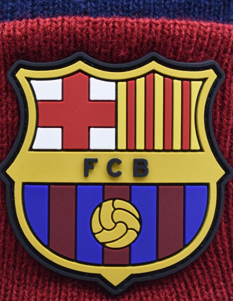 FC Barcelona czapka zimowa Hat Tassel N8 5004G8T granatowy OSFM