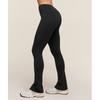 Gymshark Lifting Dipped Waistband Flared Leggings Black B5c1k Bb2j