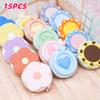 15pcs Mini Soft Measuring Tape Retractable Measuring Tape for Body Flexible Tape Measure Tailor Sewing Craft Cutting Ruler Tools