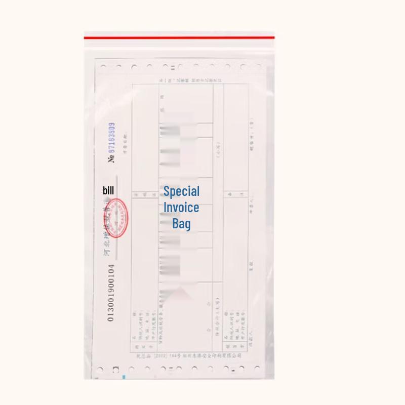 Star Rudder Transparent Self-Sealing Document Bags
