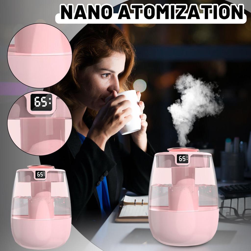 Home Desktop Small Humidifier Digital Display Version Bedroom Pregnant Woman Baby Conditioning Room Heating Humidifier