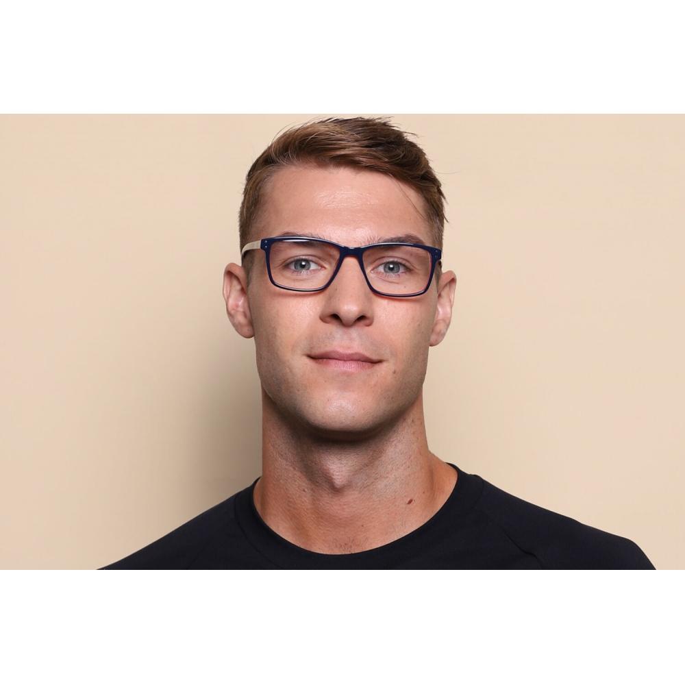 Full Rim Square Blue Red Smartbuy Collection Coby Blue Light Block A85e Fashion Unisex Eyeglasses