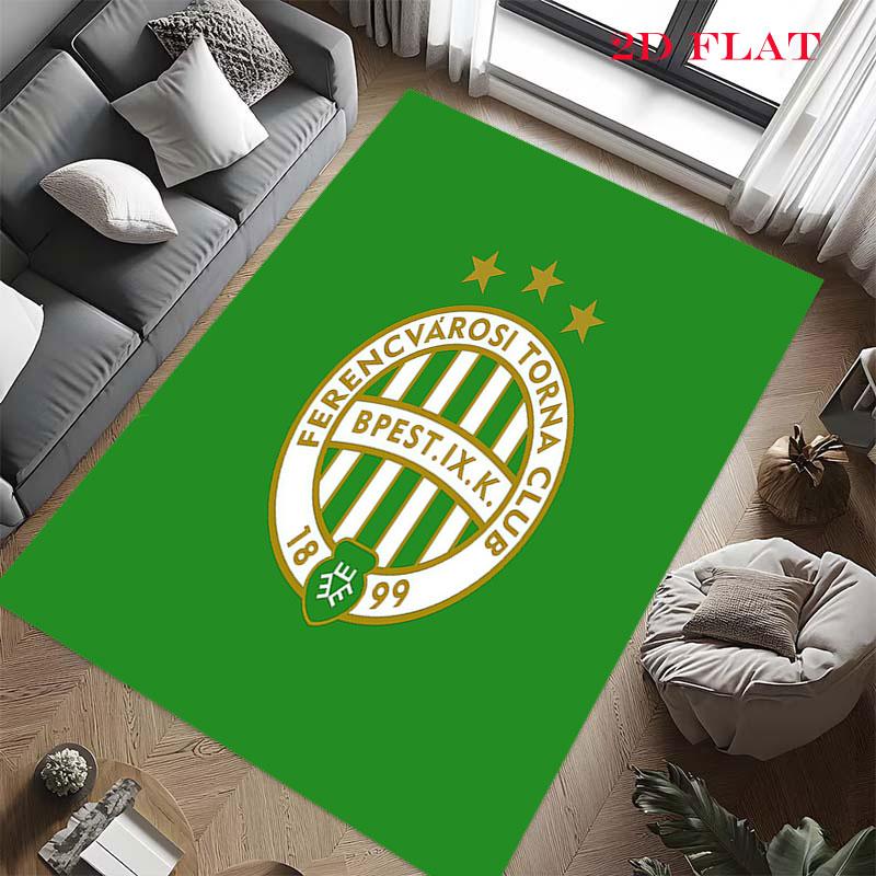 Ferencvaros Pride Carpet Rug for Living Room Bedroom Home Sofa Decoration,Kids play Nonslip Floor Mat