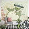 Totoro My Neighbor Totoro Holding Umbrella Wall Tapestry Cute Ghibli Anime Decor for Kids Bedroom Gift