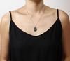 [World Accessories Carmelo] Eye of Horus Pendant, Egyptian Style, Men's & Women's, Sterling Silver 925 Pendant Top