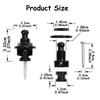 3 Colors Available Guitar Strap Lock Straplock Button for all Acoustic Electric Bass Guitar Strap Guitar Accessories