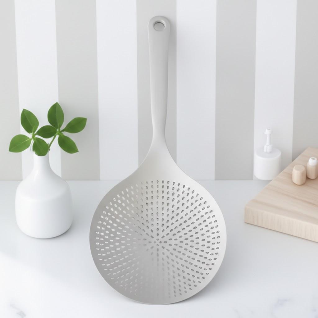Large High Temperature Resistant Colander Kitchen Scoop Noodle Strainer Anti-Scald Vegetable Skimmer Efficient Cooking Tool