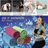 4pcs Cooling Towels (35.4 * 11.8 Inches), Soft Breathable Sports Towel For Outdoor, Gym, Yoga, Exercise, Camping, Fitness, Runni