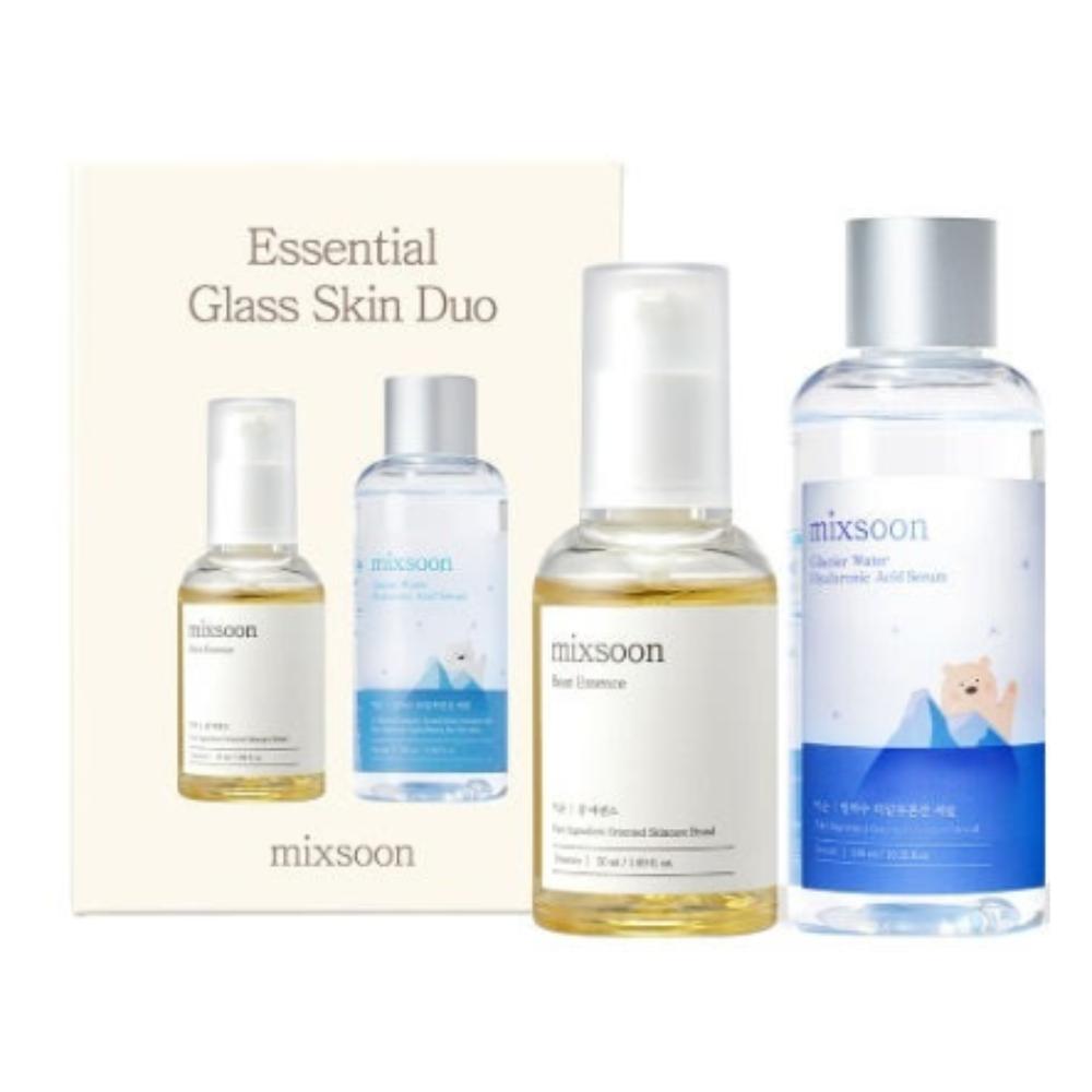 

mixsoon Radiant Layering Set (Bean Essence 50ml + Glacier Water Hyaluronic Acid Serum 100ml)