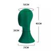 Color Velvet Fabric Cover Female Mannequin Head For Hat Wigs and Jewelry Display