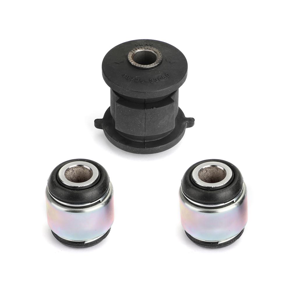 3Pcs Rear Arm Assembly Knuckle Bushing For Toyota Highlander Camry Avalon Lexus