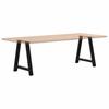 Vidaxl Nogi Do Stolika Kawowego, 2 Szt., Czarne, 80X(72-73) Cm, Stal