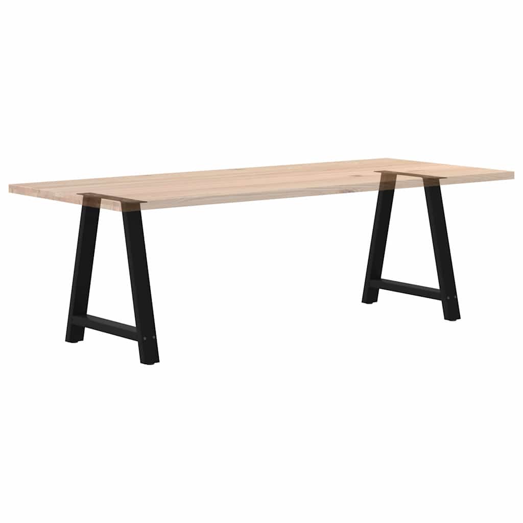 Vidaxl Nogi Do Stolika Kawowego, 2 Szt., Czarne, 80X(72-73) Cm, Stal