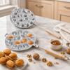 Wood Handle Walnut Cookie Maker Non Stick Walnut Baking Tool Nut Cookies Maker  Holiday Cooking