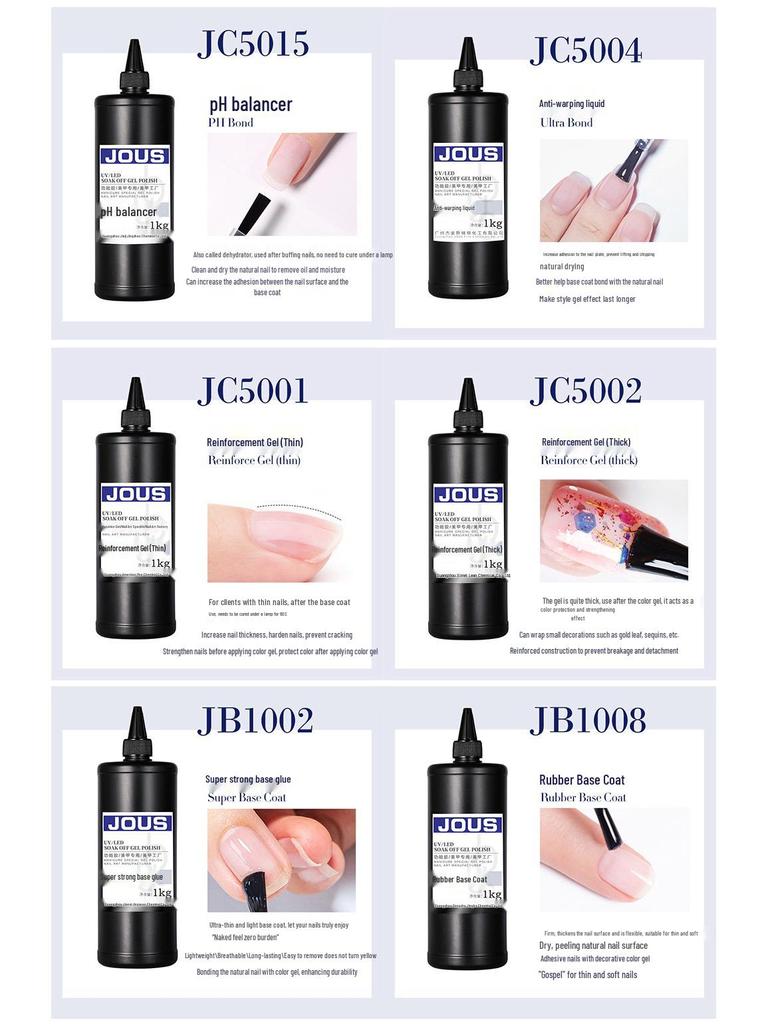 JOUS 3D Stereo Soft Candy Glue Non-Sticky Kneading Clay for DIY Beading, 1kg