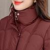 Fashion Woman Winter Short Coats Stand Collar Casual Thick Warm Parkas Women Jackets