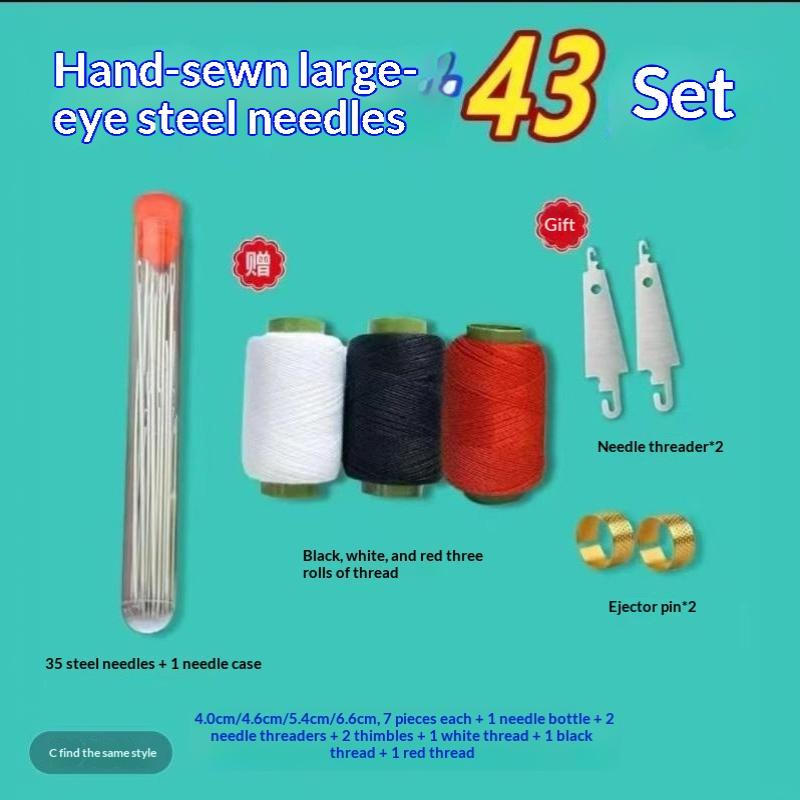 Needle and Thread Kit Portable Multi-Function Hand Sewing Tool Set for Home Clothing Repair DIY Craft Projects