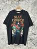 Alice Cooper 2002 Tour Rock Band Maglietta Unisex Nera a Maniche Corte KH13860 Maglietta Unisex