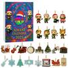 Advent Calendar Contains 24 Gifts, Cute Figures Doll Advent Calendar, Countdown Calendar With Surprise Toys, Collectible Figures Gift For Kids