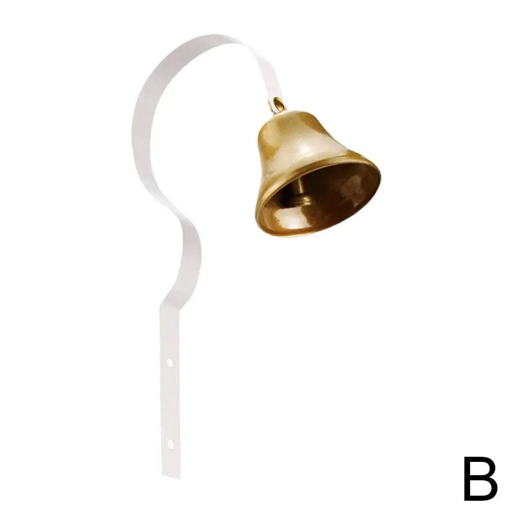 1Pcs Traditional Retro Vintage Door Bell Metal Doorbell Wall Mounted Supply Home K3B4
