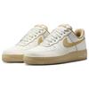 Nike Sneakers da Donna Air Force 1 07 Sail Sesame Crema Verde Vintage FZ3597-133