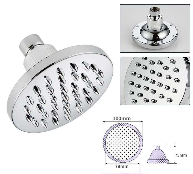 Bathroom Shower Pressurized Large Water Stainless Steel Shower Head Hotel Hotel Bath House Home Shower Head