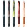 PILOT LKFB3SEFBN Multicolored Frixion Ball 4 Wood 0.5mm Brown Ballpoint Pen