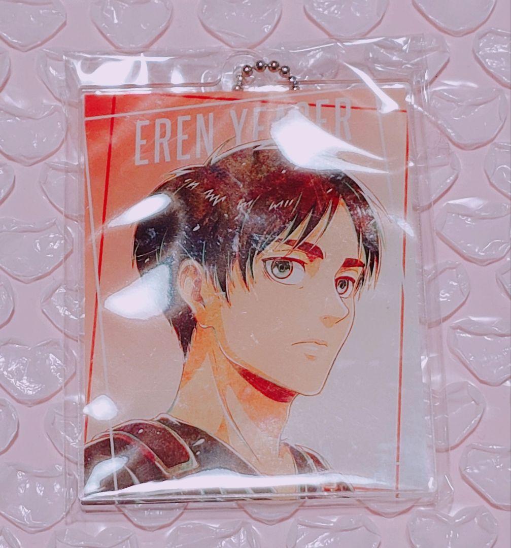 

[USED] Attack on Titan Eren Acrylic Keychain Acrylic Keychain attackontitan