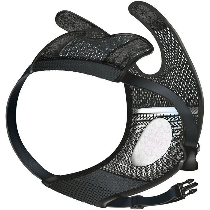 Culotte de protection - Trixie - Noir - Tissu respirant - Bandes auto-agrippantes - 3 serviettes incluses