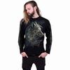 Spiral Direct Unisex Adult Celtic Wolf Back Print Long-Sleeved T-Shirt
