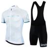 Cycling Jersey Set New Cycling Suit Short Sleeve Suit Men's Mountain Bike Pants
