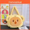 Plush Bear Butter Shoulder Bag Cartoon Peripheral Large Capacity Bag Crossbody