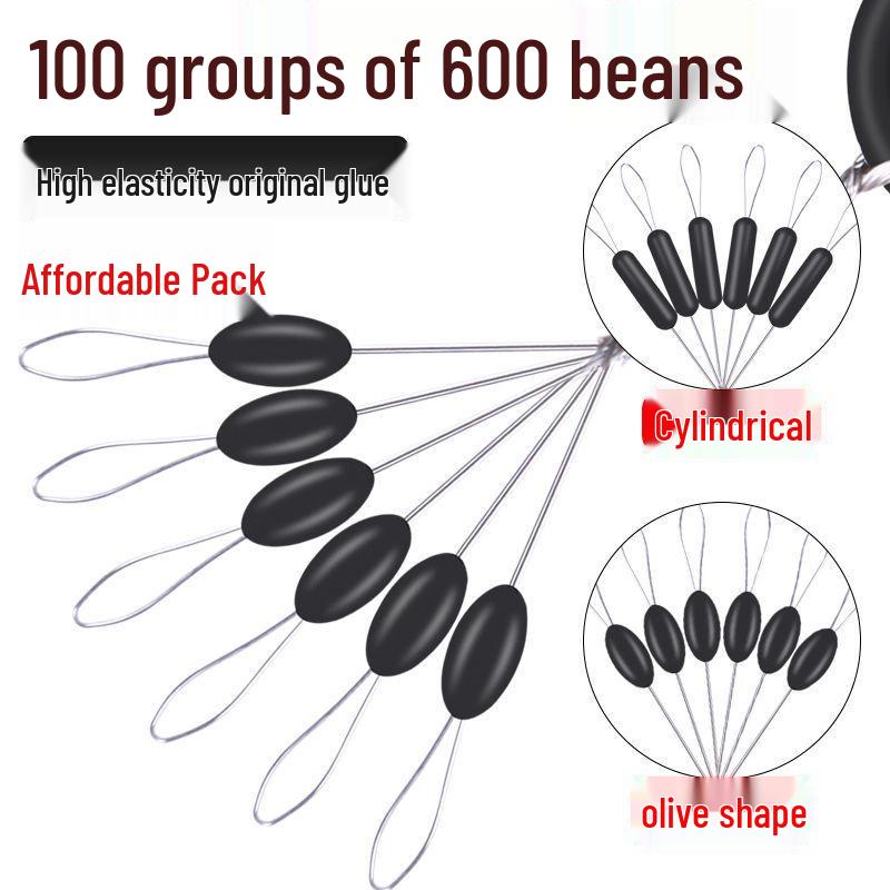 Premium Small Olive-Shaped Silicone Fishing Accessories
