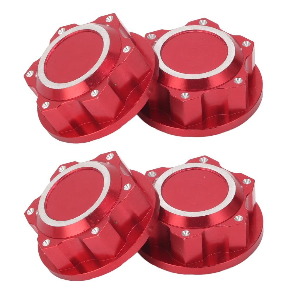 4Pcs Aluminum Alloy Wheel Lock Nuts for ARRMA 1/5 Kraton 8S RC Car For RC Crawler