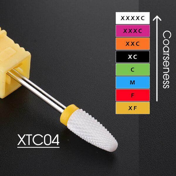 Ceramic Nail Drill Bit Milling Cutter Pedicure Remover Gel Polish Preferential Nail Art Accessoires