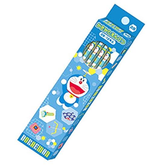 Карандаш для письма Showa 2B Бумажная коробка Doraemon 418214002