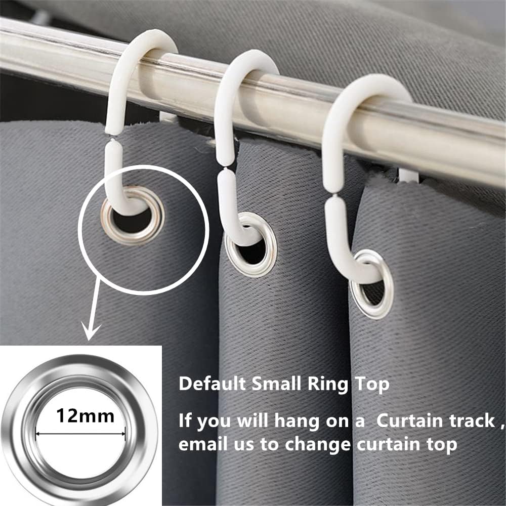 Green Bed Curtain Grommet Solid Blackout Drapes 47 Inches Length Light Blocking Privacy Room Divider for Student Dormitory Bunk Beds,1 Panel W79 x