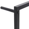 Vidaxl Towel Rack, Black, 60X10X116 Cm, Steel