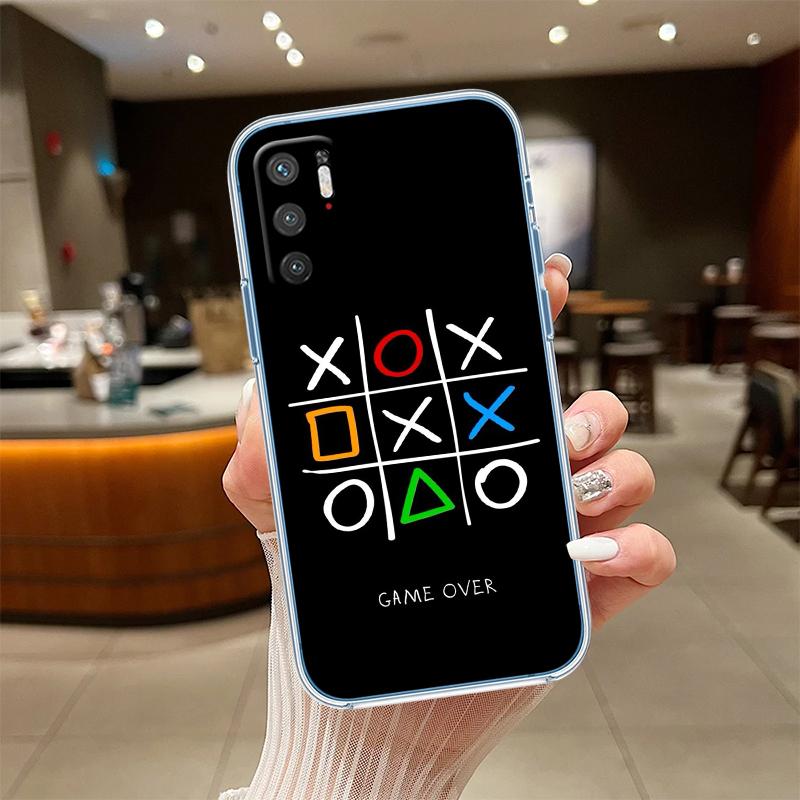 RE32 Game Over Transparent Phone Case for LG K22 K30 K40 K40S K41 K42 K50 K50S K51 K51S K52 K61 K62 K71 K92 Q60 Q61 V40 V50 V60