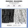 Black floral skirt women's summer new high waist thin small a word short skirt fluffy cake skirt