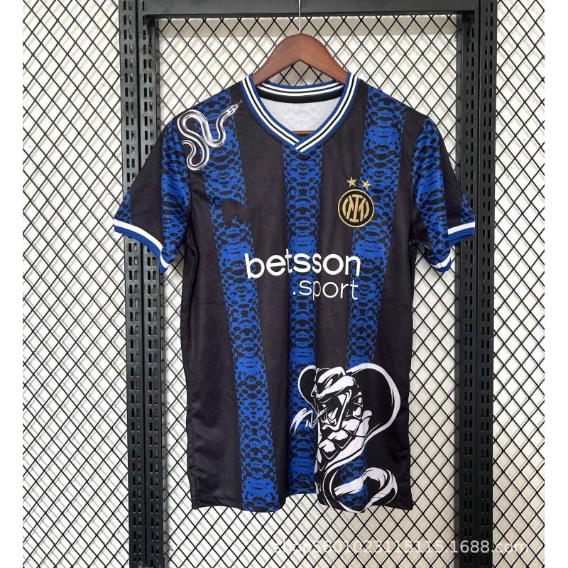 '' Soccer Jerseys AC Milan Juventus Inter Napoli Benfica Miami FC Fan Version Short Sleeve Football Shirt