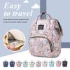 Trendy Large-Capacity Mommy and Baby Travel Backpack