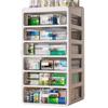 Large Capacity Family Medicine Storage Organizer Drawer Type Cabinet