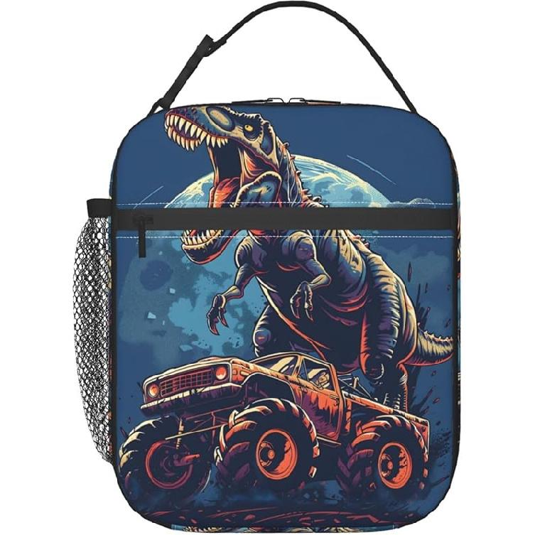 Pink Marble Lunch Box for Women Men, Insulated Lunch Box, Reusable Lunch Bag for Office, Work, Picnic, Travel