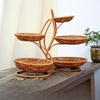 Hand-Woven Multi-Layer Imitation Rattan Storage Basket