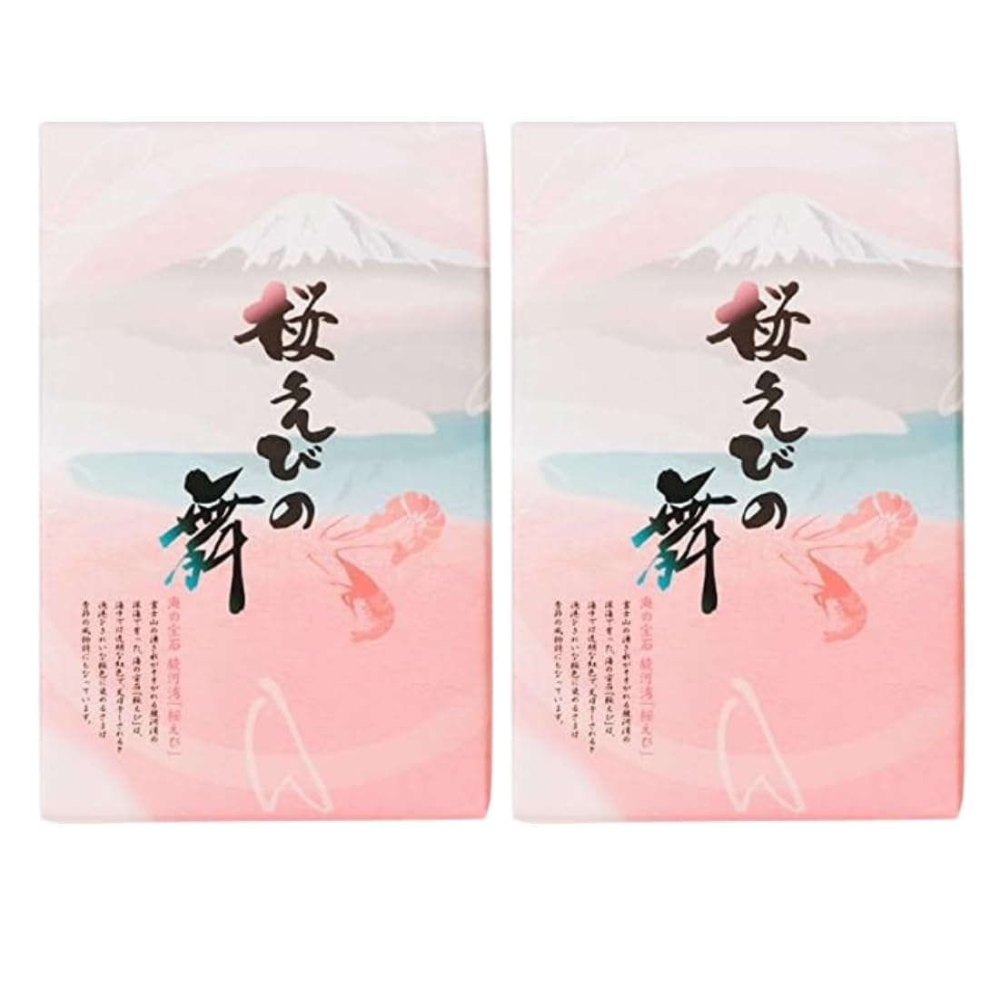 

Set of 2 boxes of baked confectionery Shrimp pieces Shizuoka Prefecture baked rice Sakura Dance (21 each) - souvenir, confectionery, cracker.